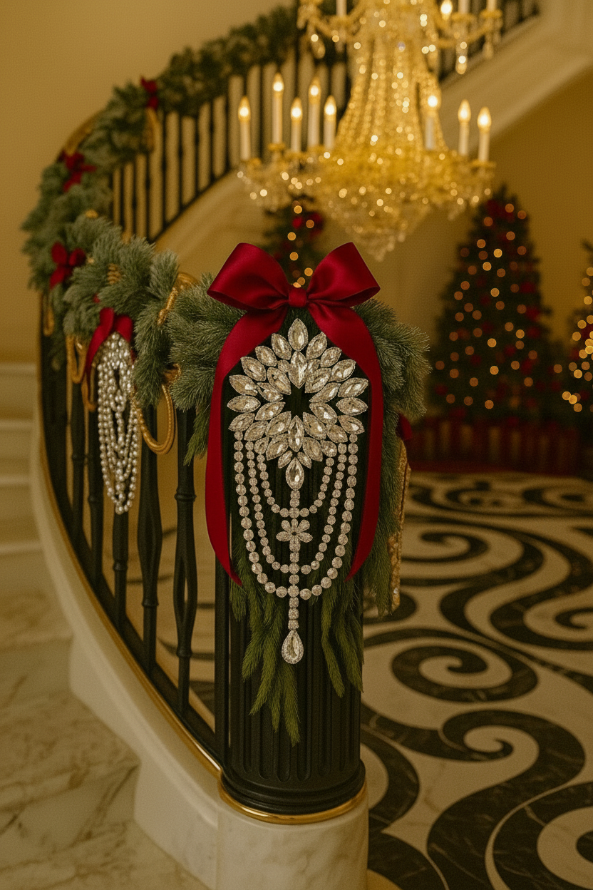 Staircase Swags