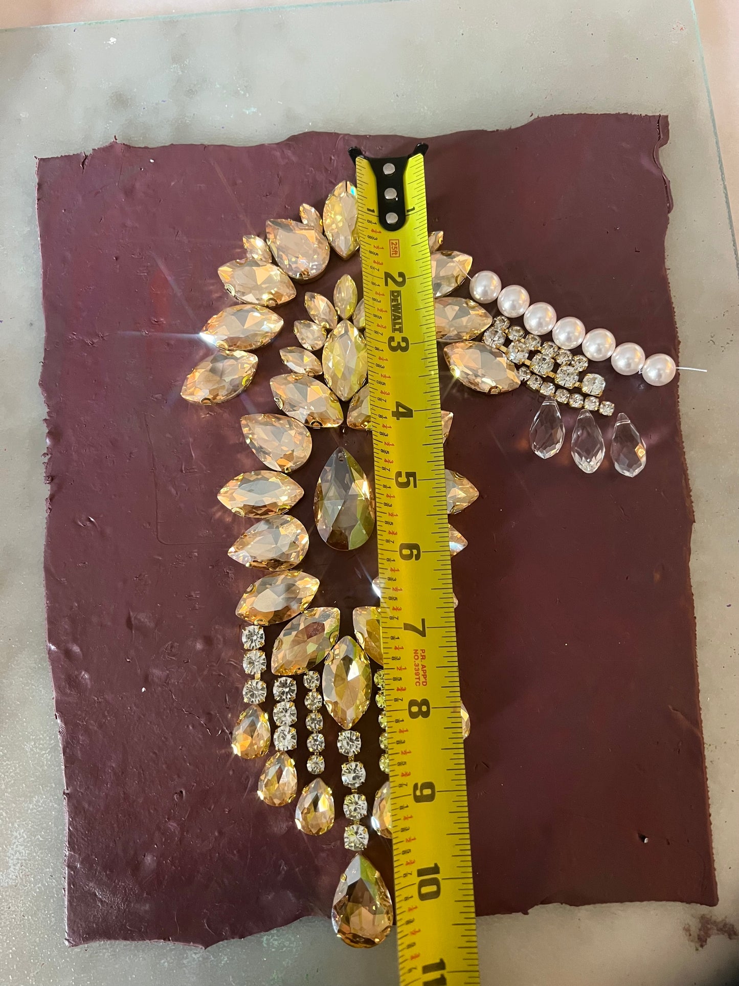 Custom Victorian Crystal Staircase Garland Set | Hand-Soldered Luxury Swags & Medallions | Heirloom Decor for Historic Homes