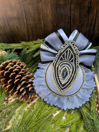 Handmade Gothic Halloween Ornament: Spooky Tree Bauble