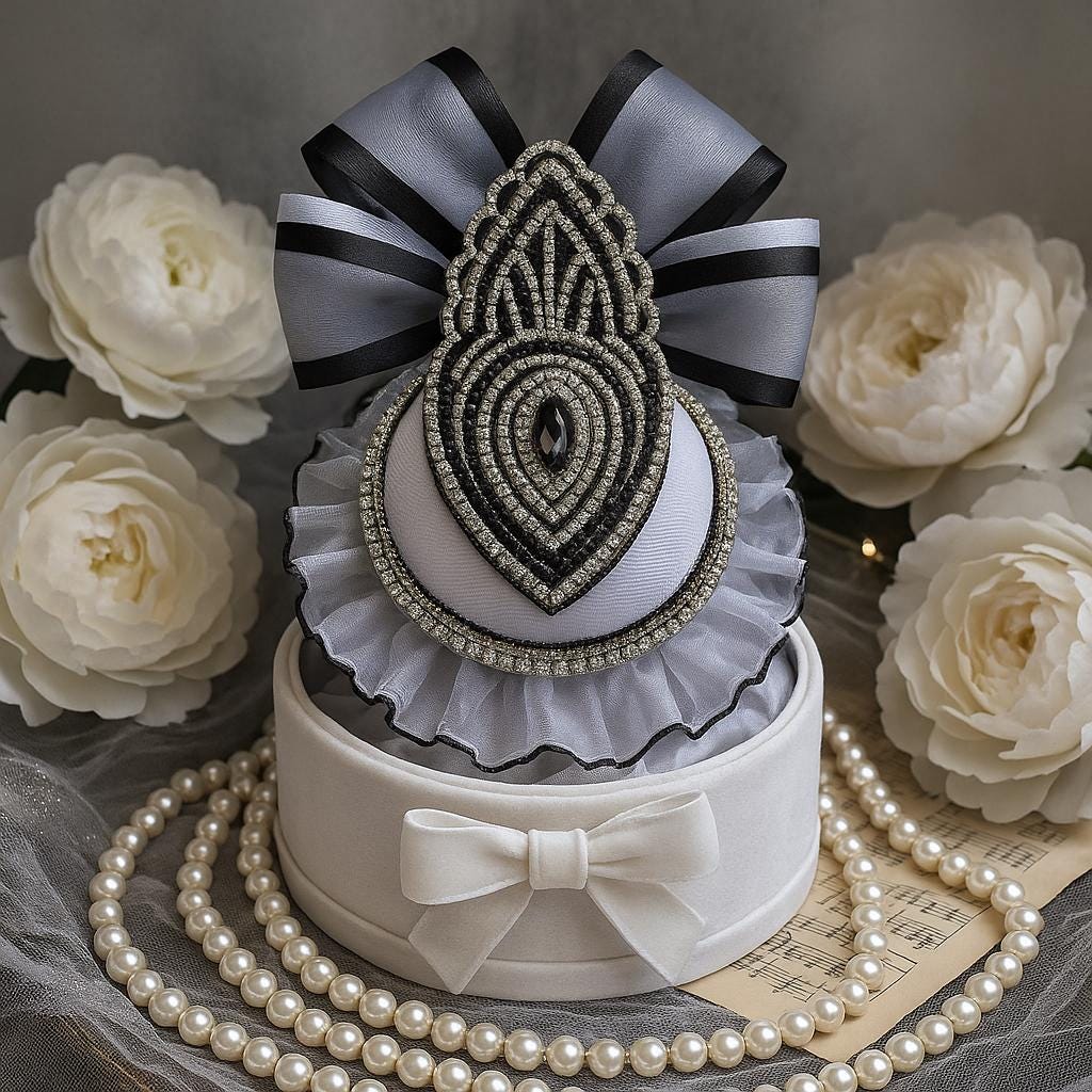 Handmade Gothic Halloween Ornament: Spooky Tree Bauble