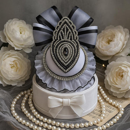 Handmade Gothic Halloween Ornament: Spooky Tree Bauble